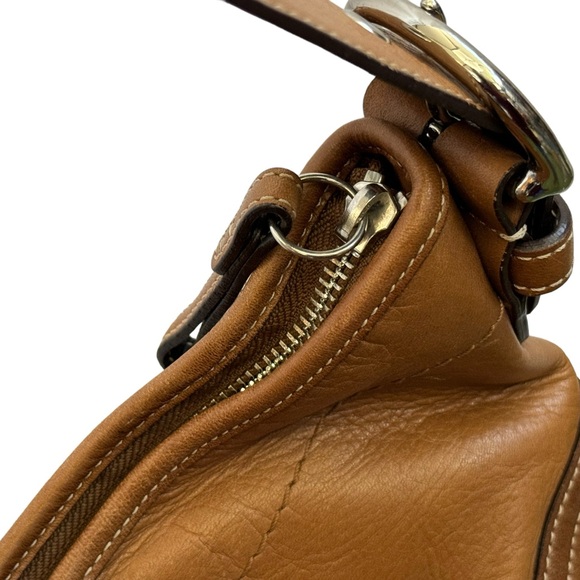 Coach brown signature hobo purse - Picture 5 of 10